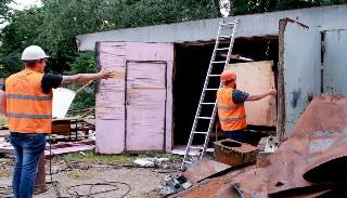 Демонтаж гаражей в отрадном, цена от 1734 руб. – услуги под ключ от 2Землекопа-Трд